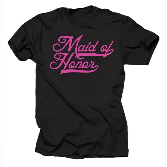 Maid of Honor Shirt Wedding Bridesmaid Party Tee