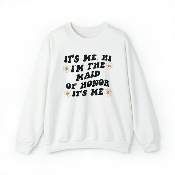 Maid of Honor from Bride Bridal Shower Sweatshirt, Gifts, Crewneck