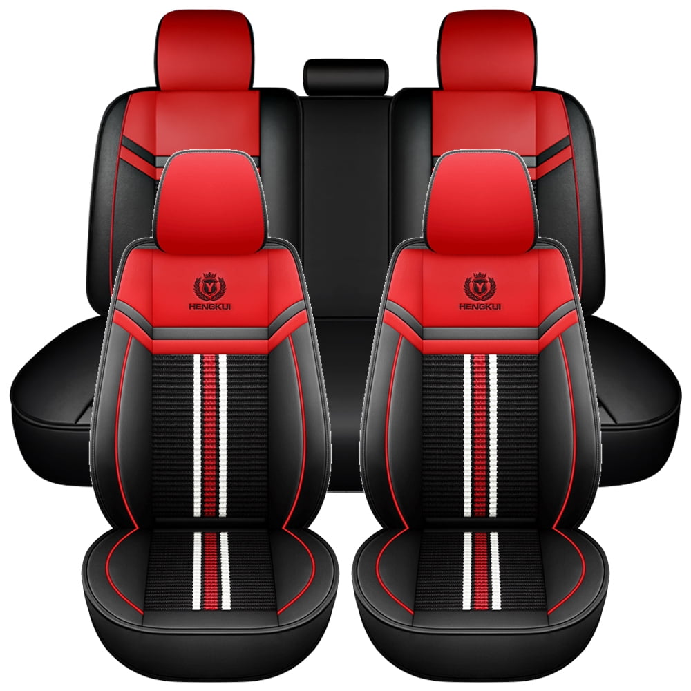 Full Set Front & Rear Seat Covers For Nissan Cars - Breathable Polyester & Mesh 8 thumbnail image