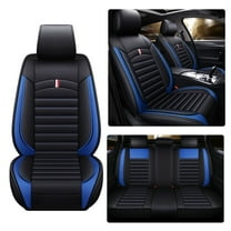 Maidao Car Seat Covers Full Set for Porsche for Cayenne 2002-2010 Leather Compatible Airbag Waterproof Soft Front Rear Cushion Protector