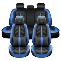 Maidao Car Seat Covers Full Set for Subaru for Outback 2002-Present 5 Seats Compatible Airbag Water Resistant Front Rear Cushion Protector Blue