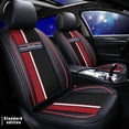 thumbnail image 1 of Maidao Car Seat Covers Leather Set for Mercedes-Benz for ML400 1998-2016 5 Seats Waterproof Front Rear Cushion Protector Black and Red, 1 of 9