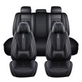 thumbnail image 1 of Maidao Car Seat Covers for Mercedes-Benz for Vaneo 2004-2012 5 Seats Leather Waterproof Front Rear Cushion Protector Full Set with Headrest Black, 1 of 8