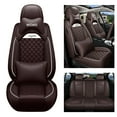 thumbnail image 1 of Maidao Custom Fit S40 Car Seat Cover Set for Volvo for S40 1995-2012 5 Seats With Pillows Coffee, 1 of 7