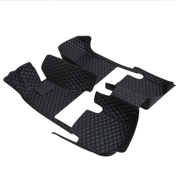 Maidao Floor Mats Liners Custom Fit for Honda CR-V 2023-Present 5 Seats All Weather PU Leather Front & Rear Full Set Black 3pc