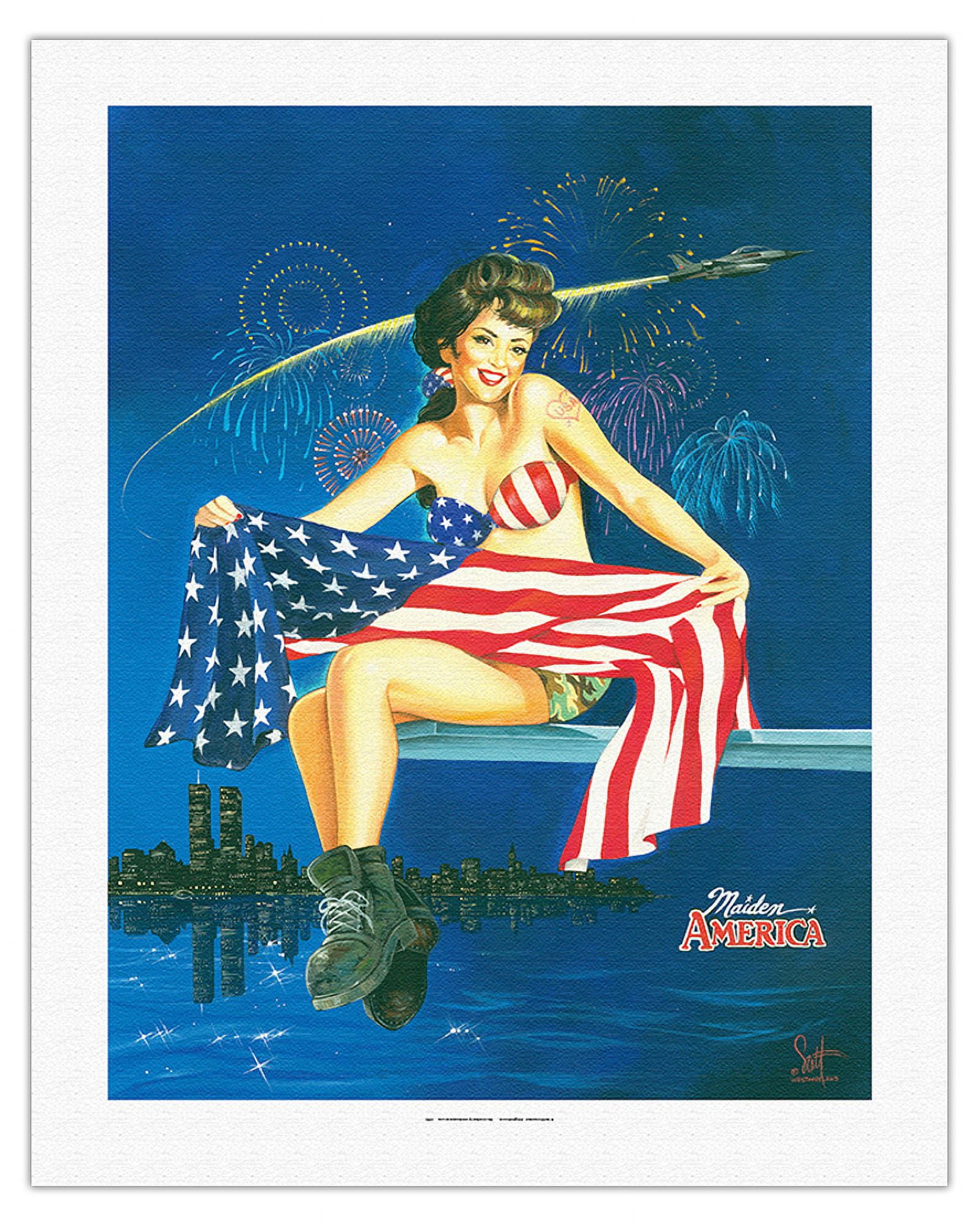 THE COUNTRY GIRL アートプリント Country Girl Print (Country girl, an art print by Jelke van