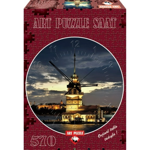 Maiden's Tower 570 Piece Clock Puzzle