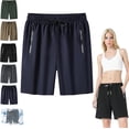 thumbnail image 1 of Maidenfit Icyshorts, Maidenfit - Unisex Ice Silk Stretch Quick-Dry Shorts, Lightweight and Breathable, 1 of 7