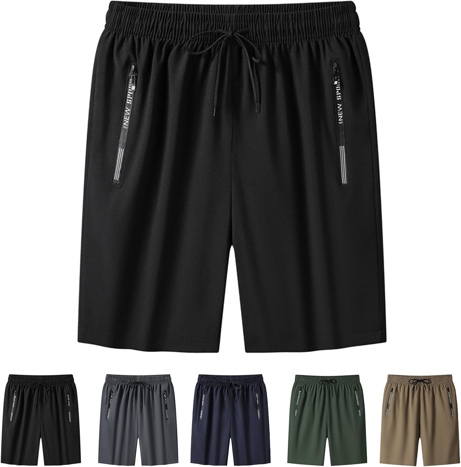Maidenfit Icyshorts, Maidenfit - Unisex Ice Silk Stretch Quick-Dry Shorts, Lightweight and Breathable