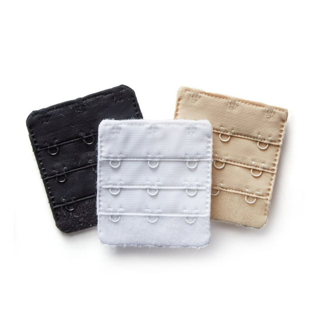 Maidenform 3 Hook 3/4 Inch Bra Extenders