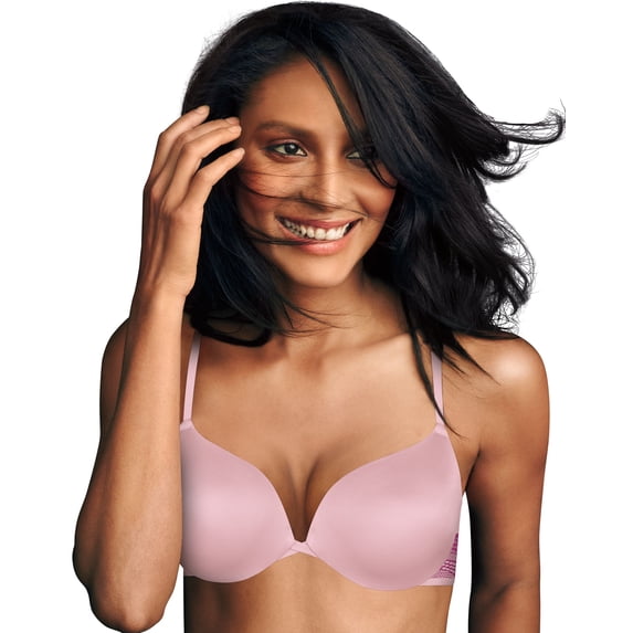 Maidenform 738994244499 36A Love the Lift Push Up & In Demi Bra for Women, Raspberry
