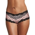 thumbnail image 1 of Maidenform 90563577644 Cheeky Lace Hipster, Pink - 7 in., 1 of 2