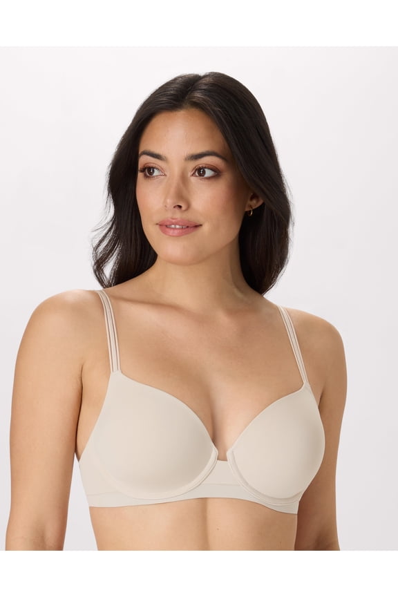 Barely There Full Coverage Underwire Bra Beige Bisque 36B Women's