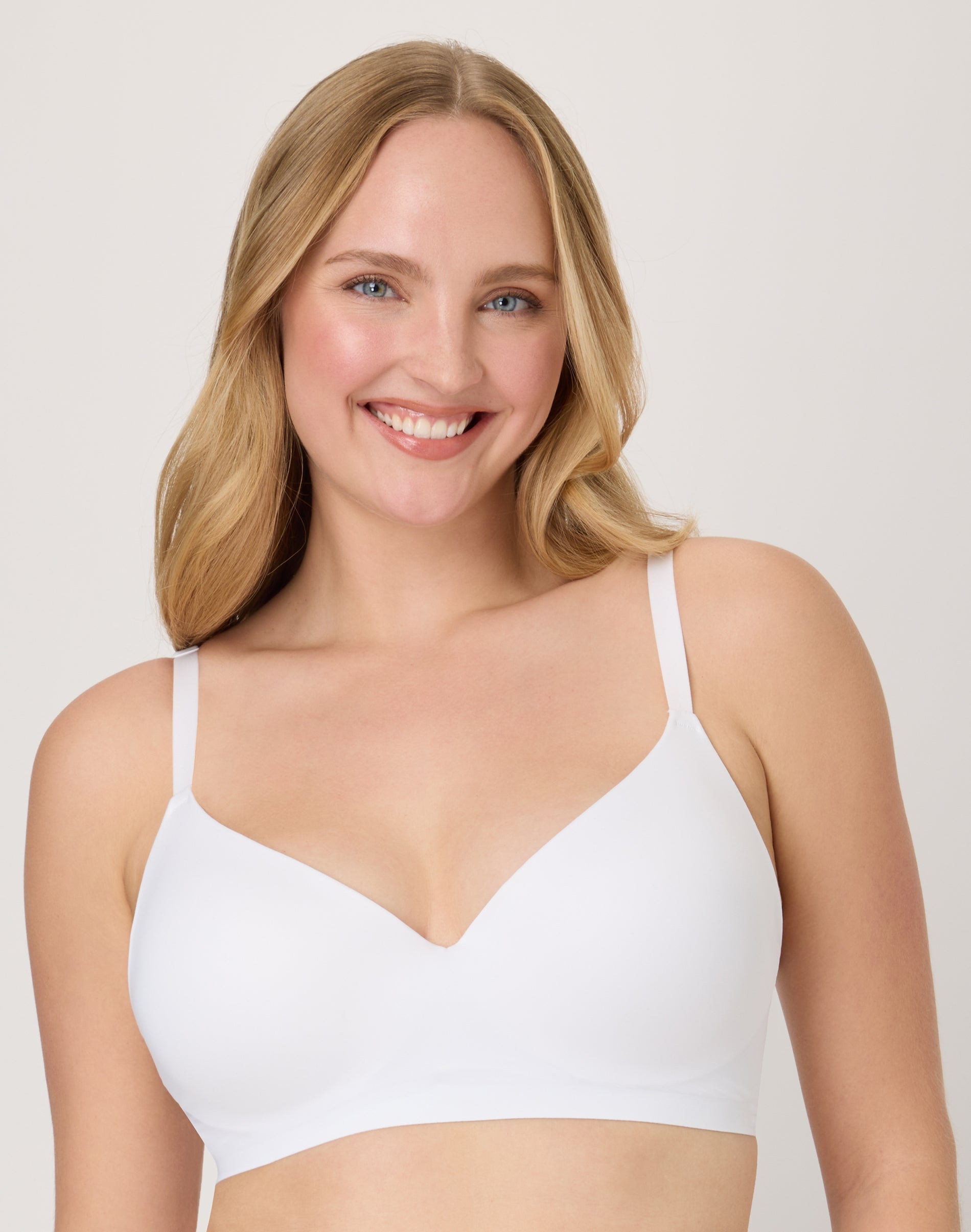 Maidenform Barely There Underwire T-Shirt Bra Open Neckline Convertible Straps Women's DM2321