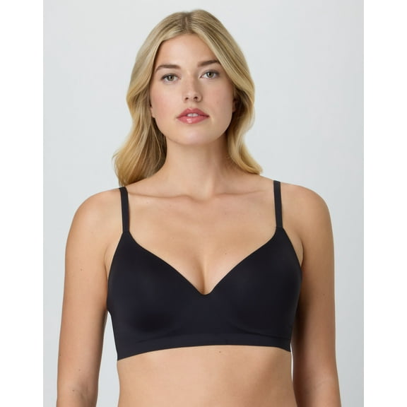 Maidenform Barely There Underwire T-Shirt Bra Open Neckline Convertible Straps Women's DM2321