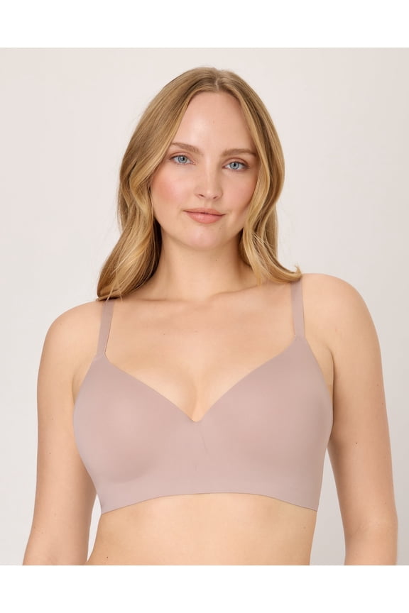 Barely There Underwire T-Shirt Bra Open Neckline Convertible Straps Women's DM2321