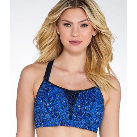 Maidenform Blue Digital Animal Print Sport Ultimate Shaping Underwire Bra - 34C
