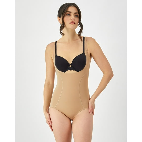 Maidenform Body Briefer Torsette Shapewear Wear YourOwn Bra waist back smoothing