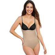Maidenform Body Briefer Torsette Shapewear Wear YourOwn Bra waist back smoothing