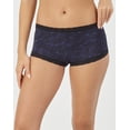 thumbnail image 1 of Maidenform Boyshort One Fab Fit Microfiber Womens Underwear With Lace Stretch Full Coverage sz 5-9 40760, 1 of 7