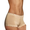thumbnail image 1 of Maidenform Boyshort One Fab Fit Microfiber Womens Underwear With Lace Stretch Full Coverage sz 5-9 40760, 1 of 8