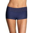 thumbnail image 1 of Maidenform Boyshort Panty Dream Cotton with Lace Women's Underwear Full Coverage 40859, 1 of 5