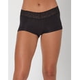 thumbnail image 1 of Maidenform Boyshort Panty Dream Cotton with Lace Women's Underwear Full Coverage 40859, 1 of 5