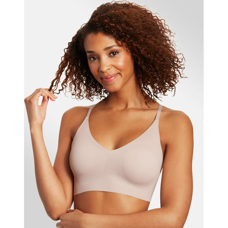 Maidenform Bra M Lace Racerback Pullover Wireless SmoothTec