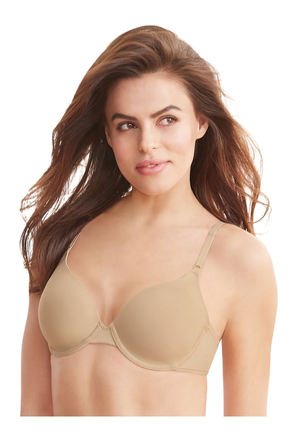 Bra Underwire One Fab Fit T-Shirt Womens Adjustable Microfiber 7959