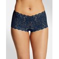 thumbnail image 1 of Maidenform Cheeky Lace Boyshort Navy 8, 1 of 2
