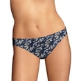 thumbnail image 1 of Maidenform® Comfort Devotion® Bikini Black and Navy Blossoms 6 Women's, 1 of 2