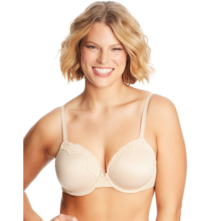 Maidenform Women's Smooth Strapless Extra Coverage, White, 34C at