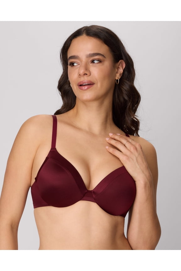 Comfort Devotion Cushioned Underwire Bra, Full Coverage, Convertible Mulled Berry 38D Women's