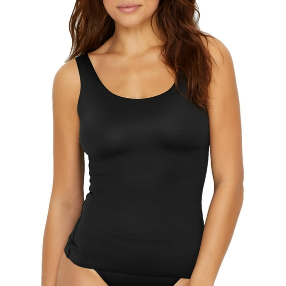 Maidenform Comfort Devotion Shapewear Tank Top Black 2XL Women's