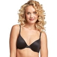 thumbnail image 1 of Maidenform Comfy Soft Demi Underwire Bra Black/Body Beige Lining 34C Women's, 1 of 4