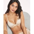 thumbnail image 1 of Maidenform Comfy Soft Demi Underwire Bra Latte Lift Black 36D Women's, 1 of 4