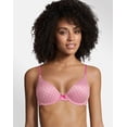 thumbnail image 1 of Maidenform Comfy Soft Demi Underwire Bra Medallion Tile Print/Peony 34D Women's, 1 of 3