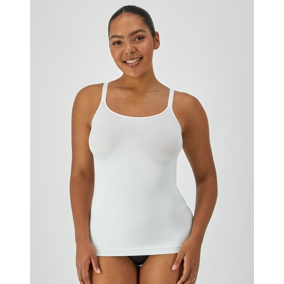 Maidenform Cover Your Bases Camisole Shapewear Top Cool Comfort Smoothtec Womens