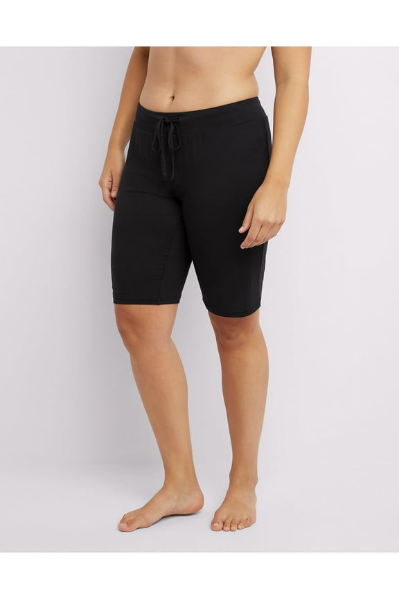Cozy Bermuda Short - Black - Women's Size Small