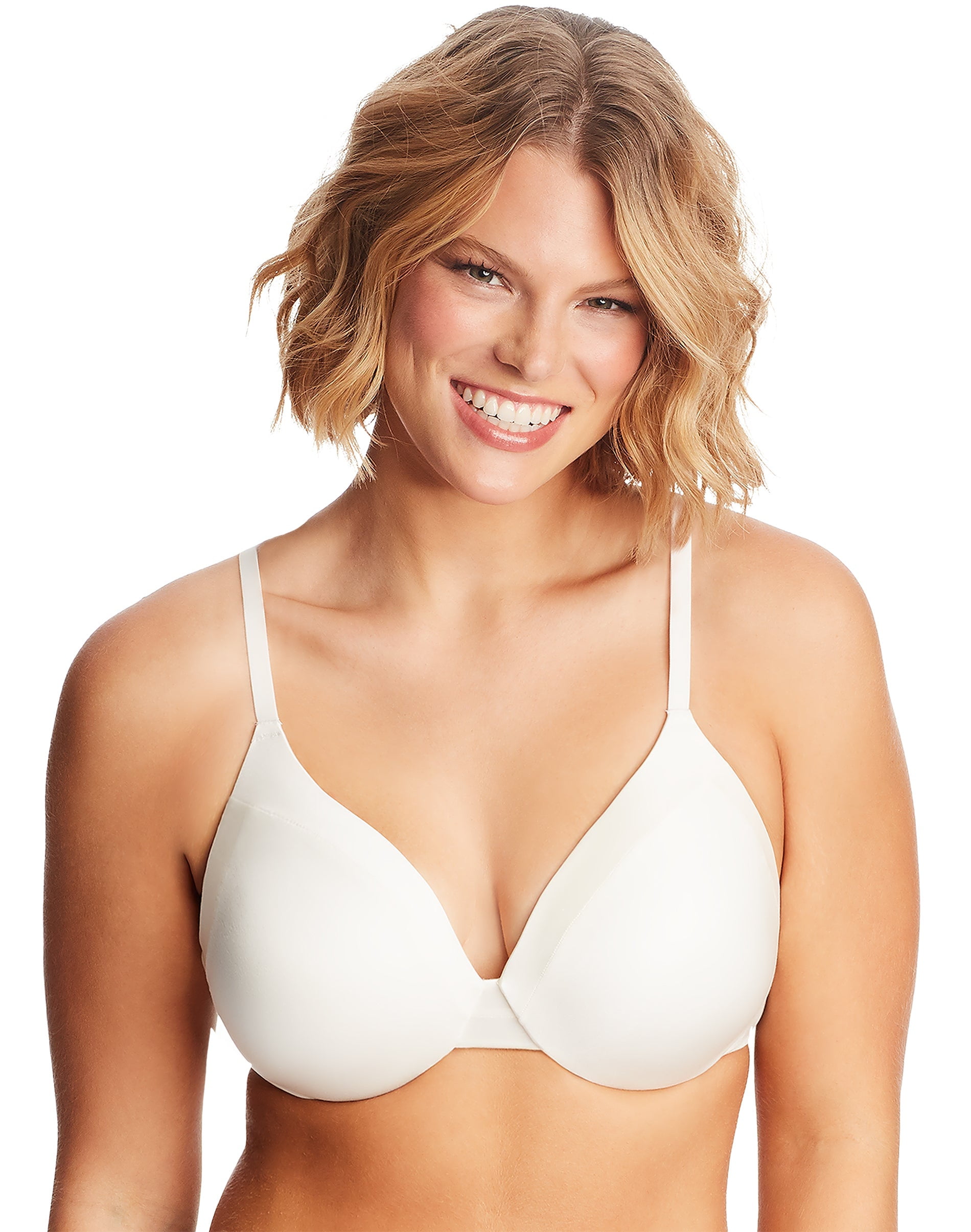Maidenform Everyday Full Coverage Cushioned Underwire Bra Ivory 40C