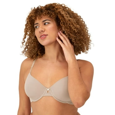 Maidenform Everyday Luxe Underwire T-Shirt Bra with Convertible Straps DM2402 Color: Evening Blush Size: 38 C