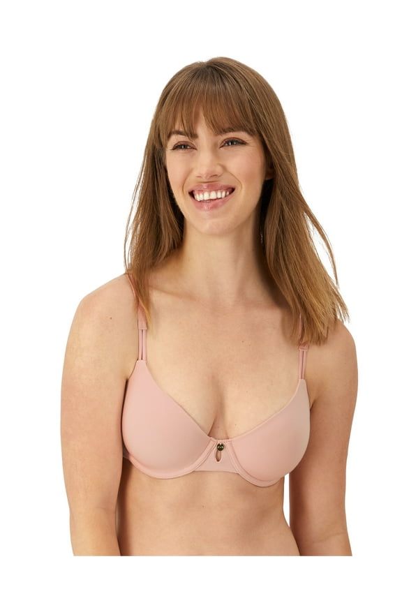 Everyday Luxe Full Coverage Underwire T-Shirt Bra Pretty Blush 34B Women's