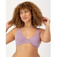 thumbnail image 1 of Maidenform Everyday Luxe Full Coverage Underwire T-Shirt Bra Sojourn Lilac 36C Women's, 1 of 5
