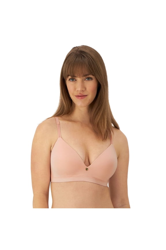 ® Everyday Luxe Wireless Convertible Strap T-Shirt Bra DM2402 Color: Pretty Blush Size: 34 C