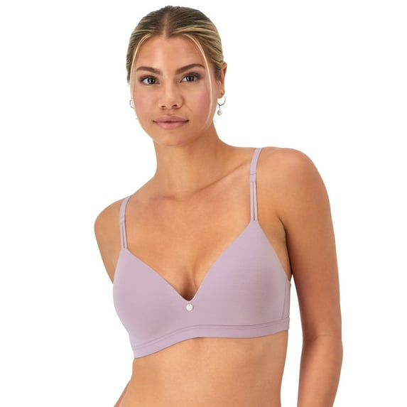 Maidenform® Everyday Luxe Wireless Convertible Strap T-Shirt Bra DM2402 Color: Sojourn Lilac Size: 40 B