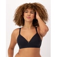 thumbnail image 1 of Maidenform Everyday Luxe Wireless T-Shirt Bra Black 38B Women's, 1 of 5