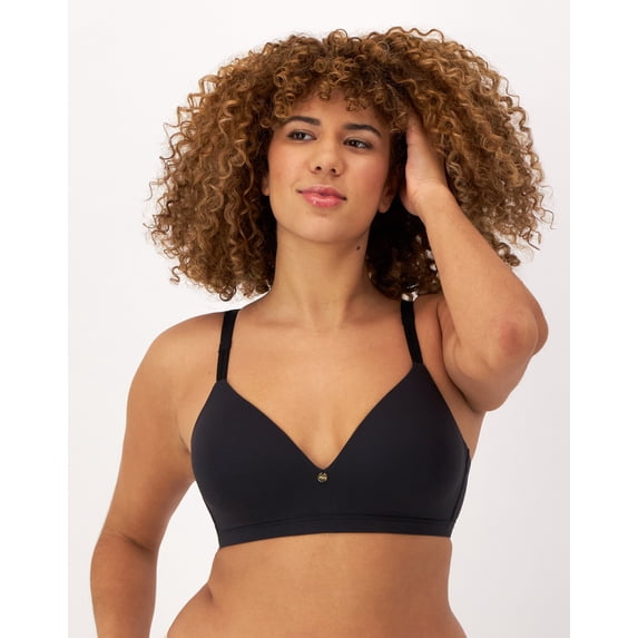Maidenform Everyday Luxe Wireless T-Shirt Bra Black 38B Women's
