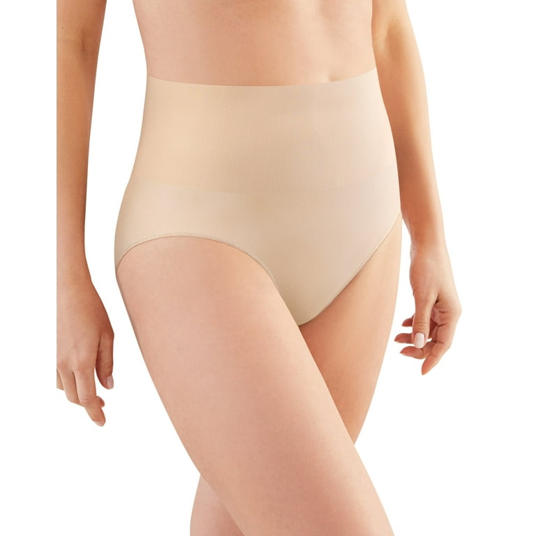 Maidenform Firm-Control Shaping Brief Nude 1/Transparent L Women's