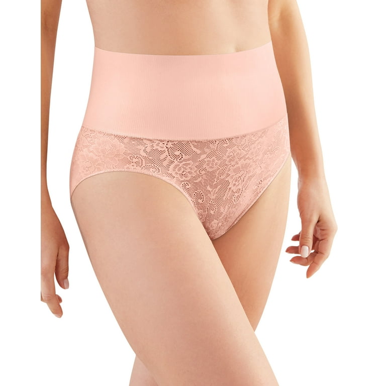 Maidenform Firm-Control Shaping Brief Pink Pirouette S Women's