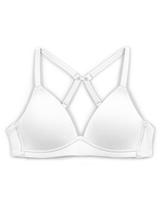 Maidenform Girl Big Girls' Crop Bra (Pack of 3), Heather Grey/White/Black,  Small : : Clothing, Shoes & Accessories